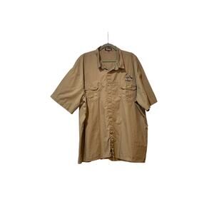 Oakhurst Mens Brown Shirt Etosha 3XL